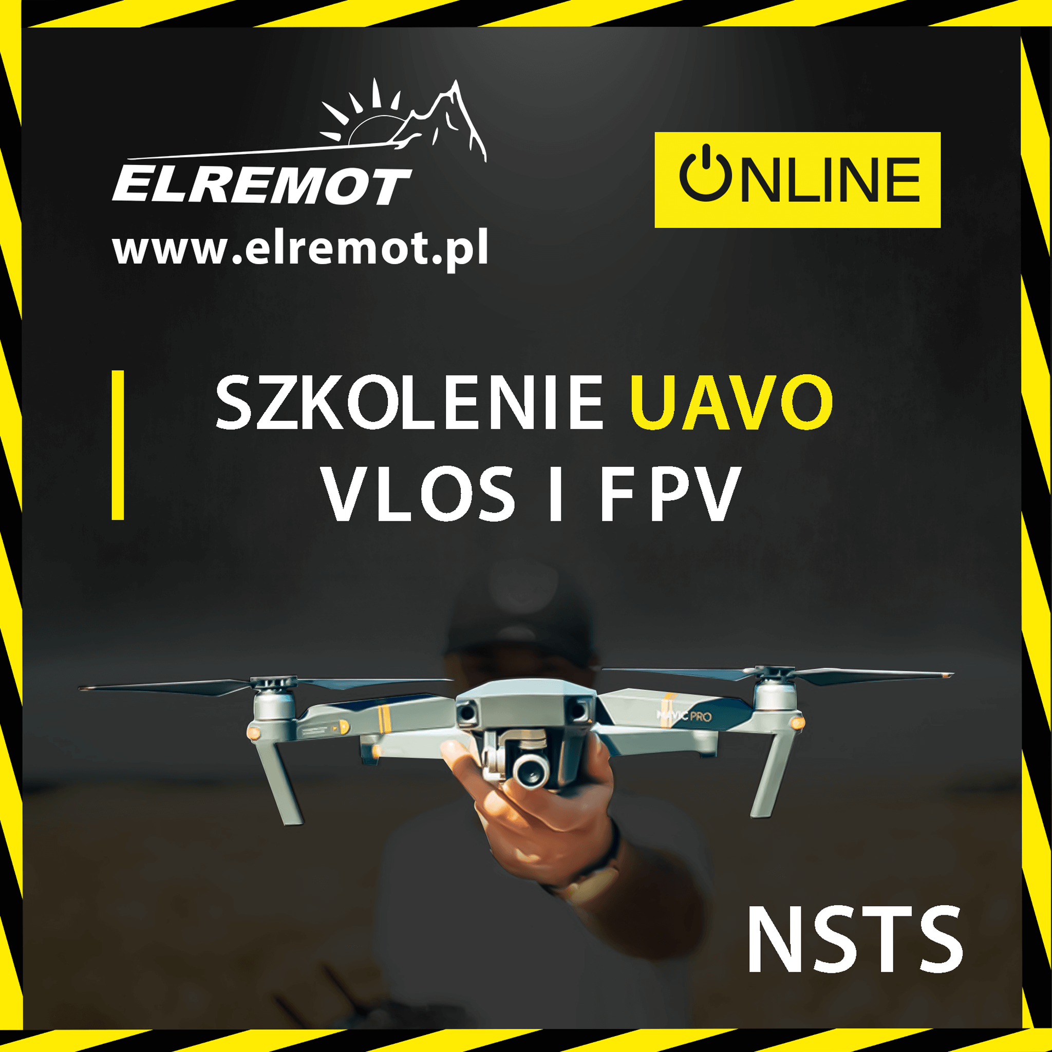 PILOT DRONA UAVO VLOS i FPV
